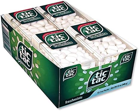 Tic Tac TIC2051068 - FOOD,FRESHMINT,SINGLES,12