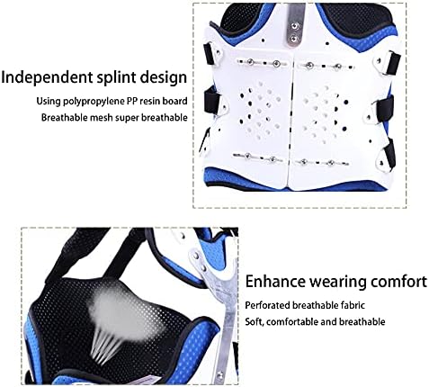 Thoracic Back Thoracolumbar Fixed Brace for Upper and Lower Back Pain Relief Fractures Lumbar Spine Orthosis Support Scoliosis Brace for Men Women Spine Rehabilitation Brace