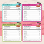 BNutty Fruit Lover's Peanut Butter | Gluten-Free, Natural Ingredients | Assorted Flavors, Smooth & Creamy Peanut Butter | Perfect for Spreads & Snacks | Made in USA | 9oz Jars - 4 Packs