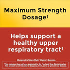 Nature Made Maximum Strength Dosage Vitamin C 1000mg per Serving, Immune Support Vitamin C Gummies for Adults, 80 Gummies, 20 Day Supply