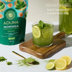Aduna Organic Moringa Powder | 100% Pure Moringa Leaf for Energy & Immune Support | Natural Vegan Source of Iron, Calcium & Protein | Superfood Powder for Smoothies, Soups, Stews & More | 275g