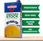SWANSON S Vegetable Stock, 32 oz Carton