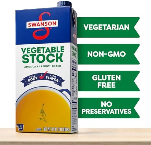 SWANSON S Vegetable Stock, 32 oz Carton