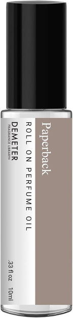 DEMETER Paperback Roll On Perfume Oil, 0.33 Oz, Long-Lasting