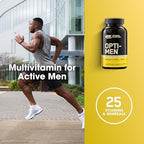 Optimum Nutrition Opti-Men Daily Multivitamin for Men, Immune Support Supplement with Amino Acids, 80 Day Supply, 240 Count, (Packaging May Vary)