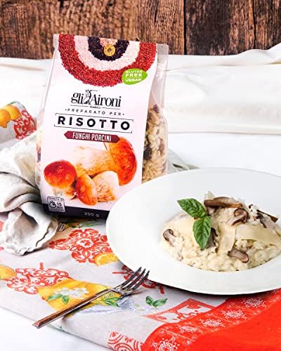 Gli Aironi. Risotto Mix. Porcini Mushrooms. 250g (8.82oz)