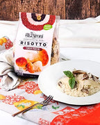 Gli Aironi. Risotto Mix. Porcini Mushrooms. 250g (8.82oz)