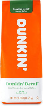 Dunkin' Donuts Dunkin Donuts Coffee Decaf 16 OZ Bag, Pack of 1