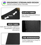2 Pairs Kids Youth Soccer Shin Guard Sleeves with Optimized Insert Pocket, Shin Pad Compression Sleeves for 3-15 Years Old Boys Girls Child Teens for Soccer Sport