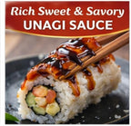Japanese Unagi Sauce, Sweet Savory Eel Sauce Glaze, 3 Pack, 11.8 Fl Oz Bottles, for Sushi Rolls, Rice Bowls and Grilling