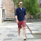 Royal & Awesome Mens Golf Shorts, Crazy Golf Shorts For Men, Plaid Shorts Men - Golf Tool Included