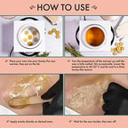 Honeycomb Wax Company Small Honey Pot - Wax Warmer for Hair Removal, 1.5 lbs, Salon Quality for Women, Professionals, and Salon Owners, Adjustable Temperature, Rose Gold