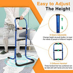 Chair Stand Assist for Elderly Bed Rails Adults Safety Assist Chair Lift Bed Cane for Seniors Bed Assist Bar Bedside Rail Sit to Stand Lift Portable Railing Mobility Aids Couch Assistance Stand Up