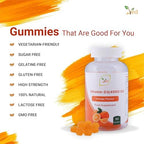 Ved Vitamin D3 Gummies for Adults 4000IU, Non GMO- Gluten Free, Orange Flavour -High Strength 90 Chewable Gummies (3 Month Supply)