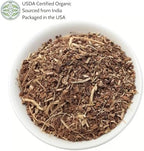 Elanen Naturals Organic Sarsaparilla Root 4 oz. (113g), USDA Certified Organic Indian Sarsaparilla Tea, Hemidesmus Indicus Sasparilla, Sarsparilla, Zarzaparrilla, Cut & Sifted