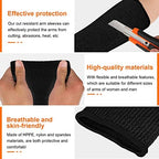 5 Pairs Cut Burn Resistant Sleeves Arm Protection Sleeves Forearm Arm Protectors Thin Skin Bruising Arm Guards