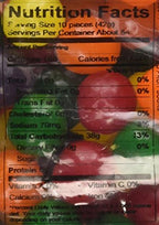 Sweet Candy Company Assorted Fruit Flavored Sour Ball Mix - Bulk Chewy Candy, Sour Cherry, Lemon, Grape, Tangerine, Apple, Flavored Variety Pack, Gluten Free, Kosher - 5 lb Bag