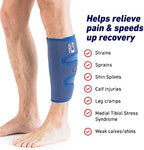 Neo-G Calf Brace for Shin Splints, Lower Leg Pain Relief - Calf Brace for Torn Calf Muscle, Running, Sports, Recovery - Adjustable Calf Support - Class 1 Medical Device