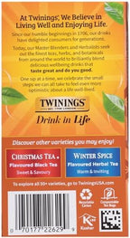 Twinings of London Gingerbread Joy Black Tea Bags, 20 Count