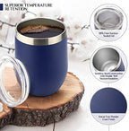 Tea and Coffee Lovers Gift Set - Includes Temperature Retention Cup, 3 Fresh Roasted Full Pot Ground-Coffee Samplers, 6 Special Blend Teabags & Honey Presented in Beautiful Gift Bag For Women & Men