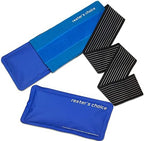 2 Soft Gel Ice Packs for Injuries Reusable with Extra Comfy Adjustable Cold Pack Wrap, Flexible Hot and Cold Compress