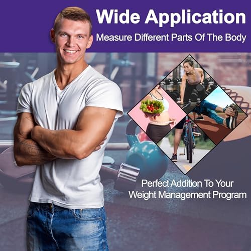MyoTape Body Measure Tape - Arms Chest Thighs or Waist Measuring Tape for Personal Trainer or Home Fitness Goals