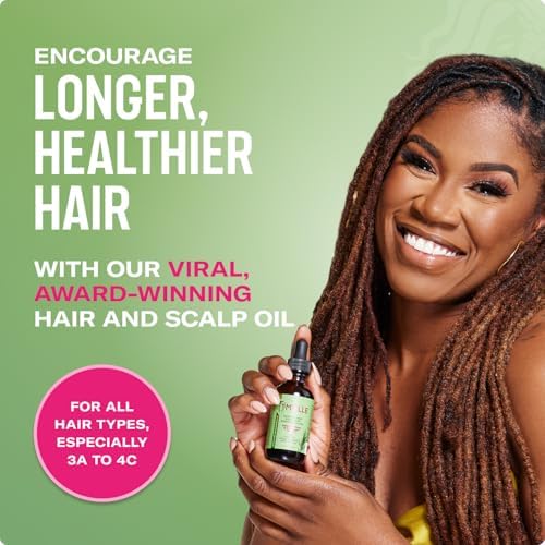 Mielle Organics Rosemary & Mint Hair Oil - Strengthening Biotin Oil Infused Frizzy & Damaged Hair Care - Split Ends & Dry Scalp Treatment to Support Longer, Healthier Strands, 2 Ounce