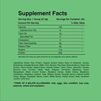 Gains in Bulk, GIB Raw, Plant Powered Protein, Vegan Protein, 2.6 lbs