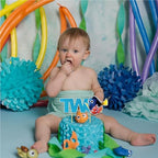 Findng Nmo Two Cake Topper Decoration for 2nd Birthday – Ocean Underwater Theme Cake Topper for Boys and Girls – Cute Fish Cartoon Character Cake Decoration – Style Birthday Party Supplies