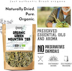 APSOGO Organic Greek Mountain Tea - Premium Quality & Excellent Taste - 1.76oz Loose Leaf
