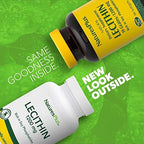 NaturesPlus Lecithin 1200 mg - 90 Softgels - Rich in Soy Phosphatides - Gluten Free - 90 Servings