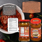 Rani Madras Curry Cooking Spice Paste 10.5oz (300g) Glass Jar ~ No Colors | All Natural | NON-GMO | Vegan | Gluten Free | Indian Origin