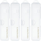 4 Pack Tongue Scraper Travel Case for Tongue Cleaner, Toothbrush, Toothpaste