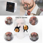 Mustache Training Wheels, Men Handlebar Beard Styling Template Beard Shaping Tool Moustache Handlebars Black Beards Template Shaping Tools