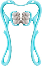Cervical Spine Massager Clip Neck Massage Artifact six-Wheel kneading Neck Massager