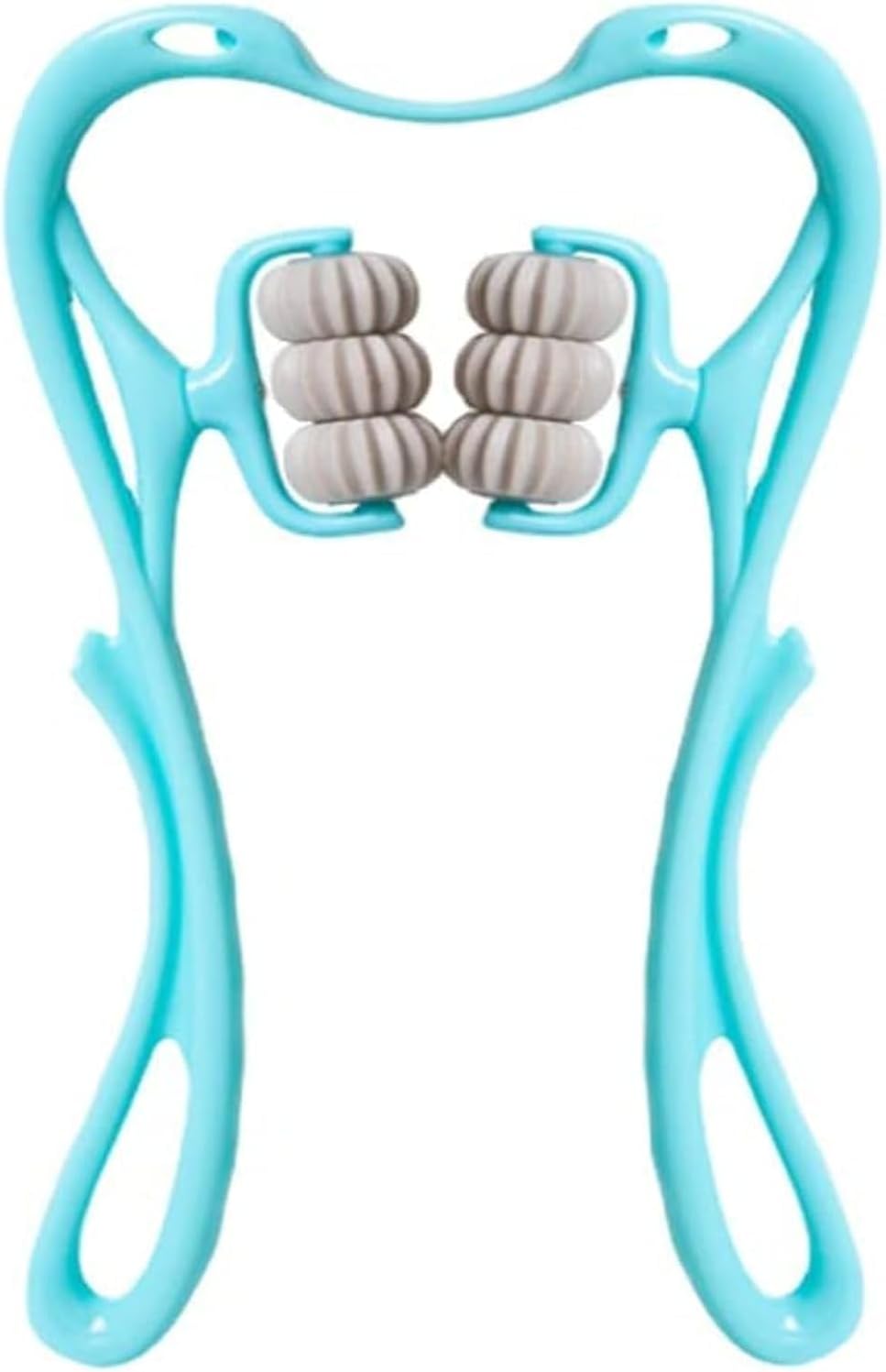 Cervical Spine Massager Clip Neck Massage Artifact six-Wheel kneading Neck Massager