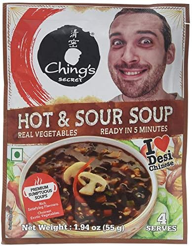 Ching's Secret Hot and Sour Soup, 55g (Pack of 6)