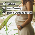 Blisslets Acupressure Relief Band - Cecilia Duo (Medium) - Motion Sickness Bands and Nausea Relief for Pregnant Women | Travel, Pregnancy, Cruise
