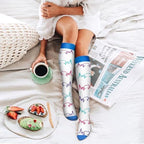 6 Pack Copper Compression Socks for Women and Men Circulation-Best Support for Medical,Running,Nursing,Athletic