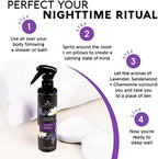 Nature's Beauty Lavender Chamomile Sleep Spray Multi-Pack - Sleep Well + Relax with Premium Grade Room + Pillow Spray, Made w/Coconut, Jojoba + Moringa Seed Oils, 6.76 fl oz (2 Pack)