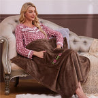 Keyocean Lap Blanket with Pocket, Lightweight Warm Cover for Elderly in Nursing Home, Hospital, on Wheelchair, Steeple Taupe