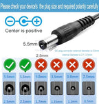 DC 6V 2A Power Supply Adapter 100-240 AC to 6V 2A (2000mA) Power Adapter DC6V Power Cord /5.5x2.5mm Compatible US Plug AC/DC Transformer