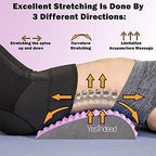 Back Stretcher Pillow – Pain Relief for Lower Back, Lumbar Support, Posture Correction, Sciatica Aid, Orthopedic Design, Easy to Use at Home, Office, or Anywhere, Orthopedist Recommended (Pink)