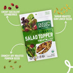 naturSource Organic Salad Topper - Salad Toppings, Salad Mix, Salad Toppers Seeds and Cranberries, Crunchy, Mixed Seeds for Salad, Oatmeal or Yogurt, Gluten Free, Organic - 32 Oz (2 Lb) (Pack of 2)