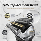 92S Series 9 Electric Shaver Replacement Head Compatible with S9 Foil & Cutter Razor Heads, Applicable for S9 9290cc, 9291cc, 9385cc, 9330s, 9370cc, 9330s, 9293s, 9296cc.New and old packaging