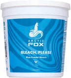 Arctic Fox Blue Powder Hair Bleach - Anti-Brass, Vegan, Cruelty-Free, Dust-Free - 8.8 oz