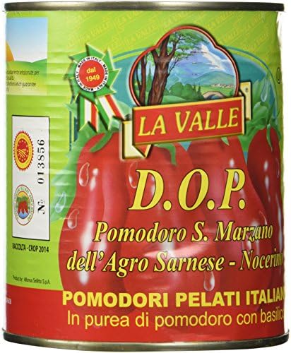 La Valle San Marzano DOP Tomatoes, 1.75 Pound (Pack of 5)