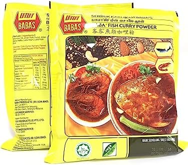 Babas Fish Curry Powder, 8.82 Ounce