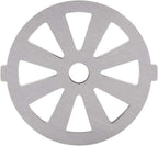Fdit Meat Grinder Crusher Mincer 7mm Alloy Plate Disc Knife for Quick Mincing