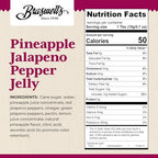 Braswell’s Sweet and Savory Jellies, Jams, and Preserves – Small-Batch, Renowned Specialty, Made in USA, Since 1946 (10.5 Ounce, Pineapple Jalapeño)